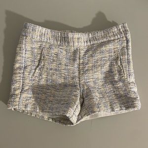 Janie and Jack girls tweed shorts size 6 GUC